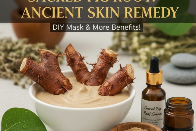 peepal tree/sacred fig tree root using for skin ?