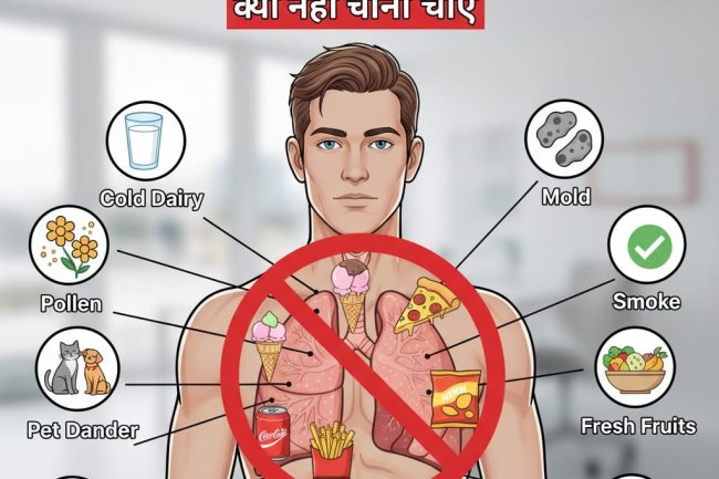 दम्याच्या रुग्णांनी टाळावयाचे पदार्थ?