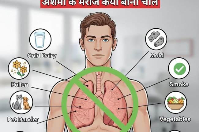 दम्याच्या रुग्णांसाठी उपयुक्त पदार्थ
