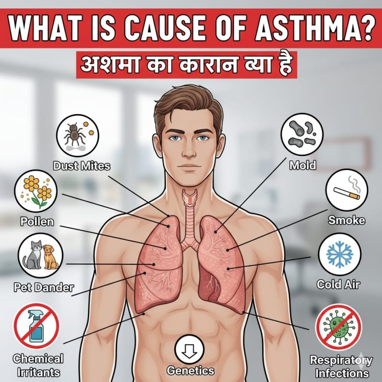 दम्याची (Asthma) मुख्य कारणे ?