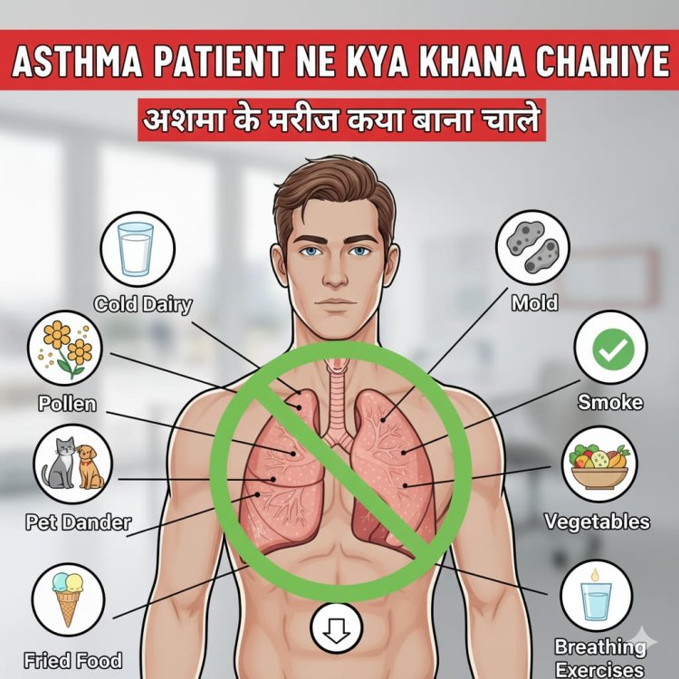 दम्याच्या रुग्णांसाठी उपयुक्त पदार्थ