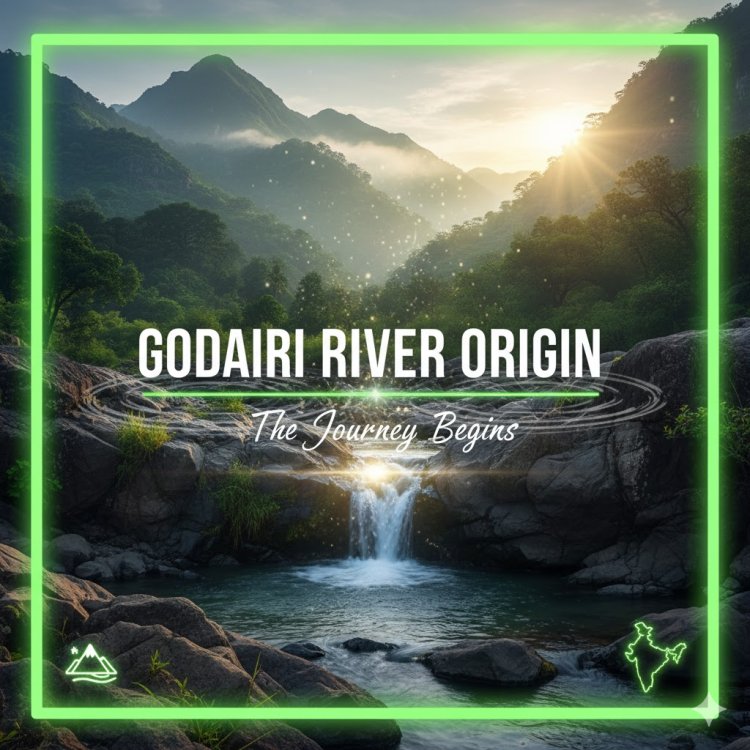गोदावरी नदी का उद्गम (Origin)